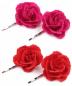 Preview: Flamenco flower with hairpin red and pink