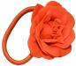 Mobile Preview: Flamencoblume mit Haargumm orange