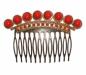 Preview: Flamenco peineta, hair comb red and black