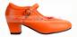 Preview: Flamencoschuhe für Kinder orange