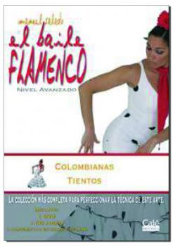 Flamenco school learning DVD Colombianas and Tientos