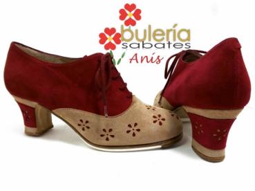 Flamencoschuhe Model Anis