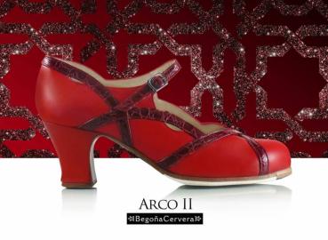 Flamencoschuhe von Begoña Cervera Model Arco II M24 Individuell