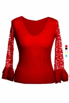 Flamenco Bluse BELICENA