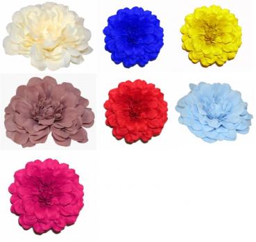 Flamenco flower with clip in many different colors