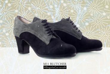 Flamenco shoes by Begoña Cervera Model Blutcher M11 Individuell