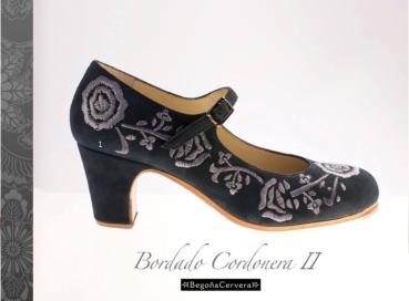 Flamencoschuhe von Begoña Cervera Model Bordado Cordonera II M19 Individuell