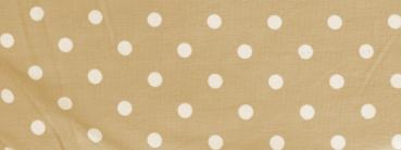 Cotton jersey with white dots in different colers