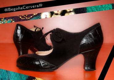 Flamenco shoes by Begoña Cervera Model Cordoneria M59 Individuell