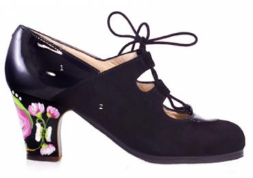 Flamencoschuhe von Begoña Cervera Model Floresco M88 Individuell