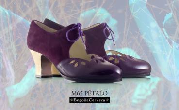 Flamenco shoes by Begoña Cervera Model Petalo M65 Individuell