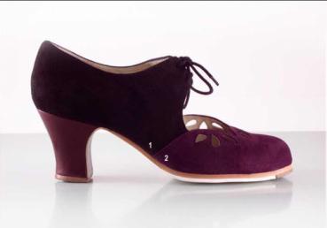 Flamenco shoes by Begoña Cervera Model Petalo M65 Individuell