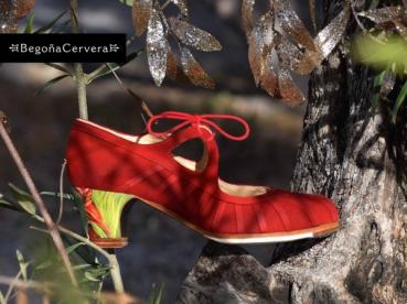 Flamenco shoes by Begoña Cervera Model Primor M39 Individuell