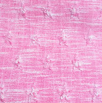 Knit jacquard pink