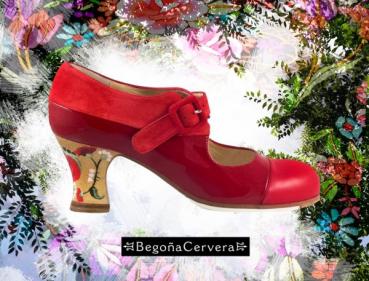 Flamencoschuhe von Begoña Cervera Model Tricolor II M38 Individuell