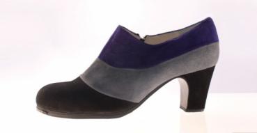 Flamenco shoes by Begoña Cervera Model Tricolor M33 Individuell