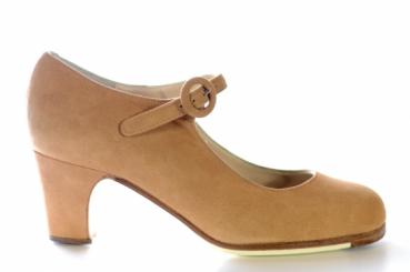 Flamencoschuhe Model Lisa beige