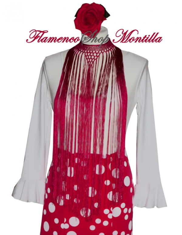 Collar Flamenca Flecos Buganvilla – Musamblú