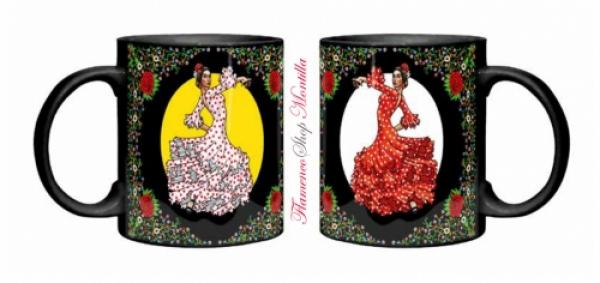 Tasse mit Flamenco Tänzerin