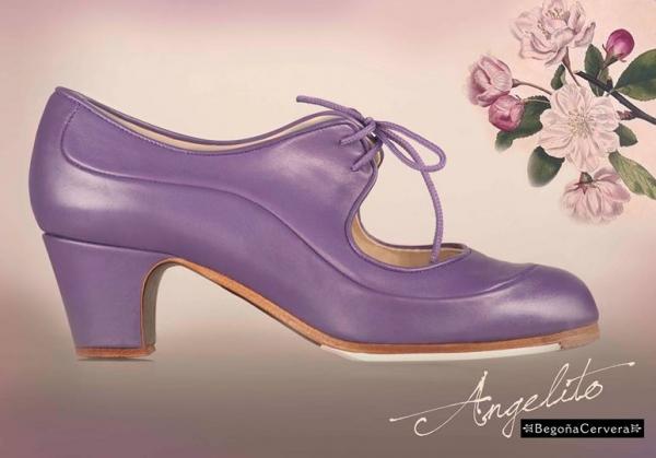 Flamenco shoes by Begoña Cervera Model Angelito M25 Individuell