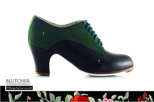 Flamencoschuhe von Begoña Cervera Model Blutcher M11 Individuell