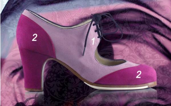 Flamenco shoes by Begoña Cervera Model Cordoneria M59 Individuell