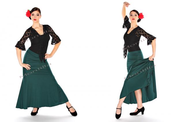 Flamenco Skirt EF118 Green