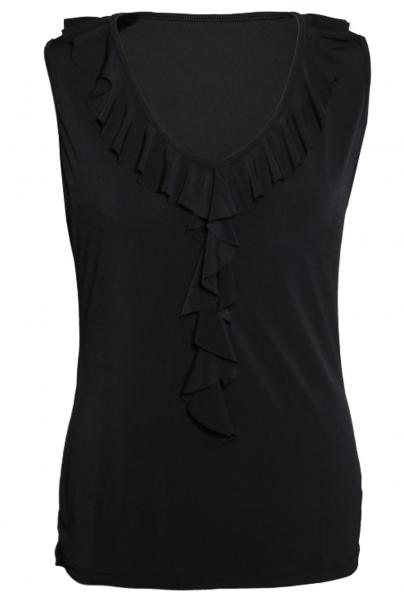 Flamenco blouse top MARIQUILLA black 3544