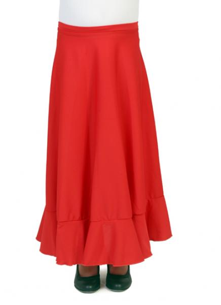 Children flamenco skirt red 3332