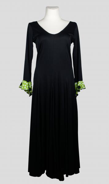 Flamenco dress E4000 size. black/pistachio UNIQUE ITEM Gr. 52