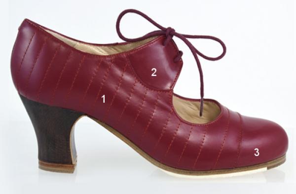 Flamenco shoes by Begoña Cervera Model Guatine I M83 Individuell