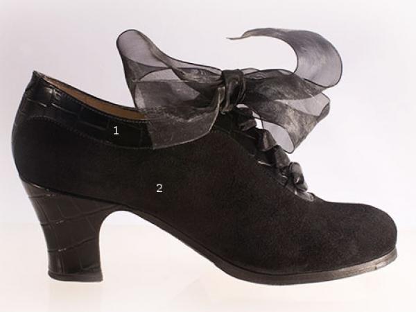 Flamenco shoes by Begoña Cervera Model Ingles Coco M60 Individuell