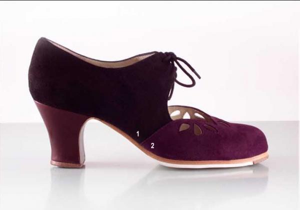 Flamencoschuhe von Begoña Cervera Model Petalo M65 Individuell