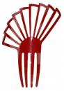 Flamenco peineta, hair comb in  five colors