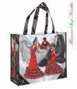 Tasche mit Flamencotänzerinnen und Mantones 40x37x15cm